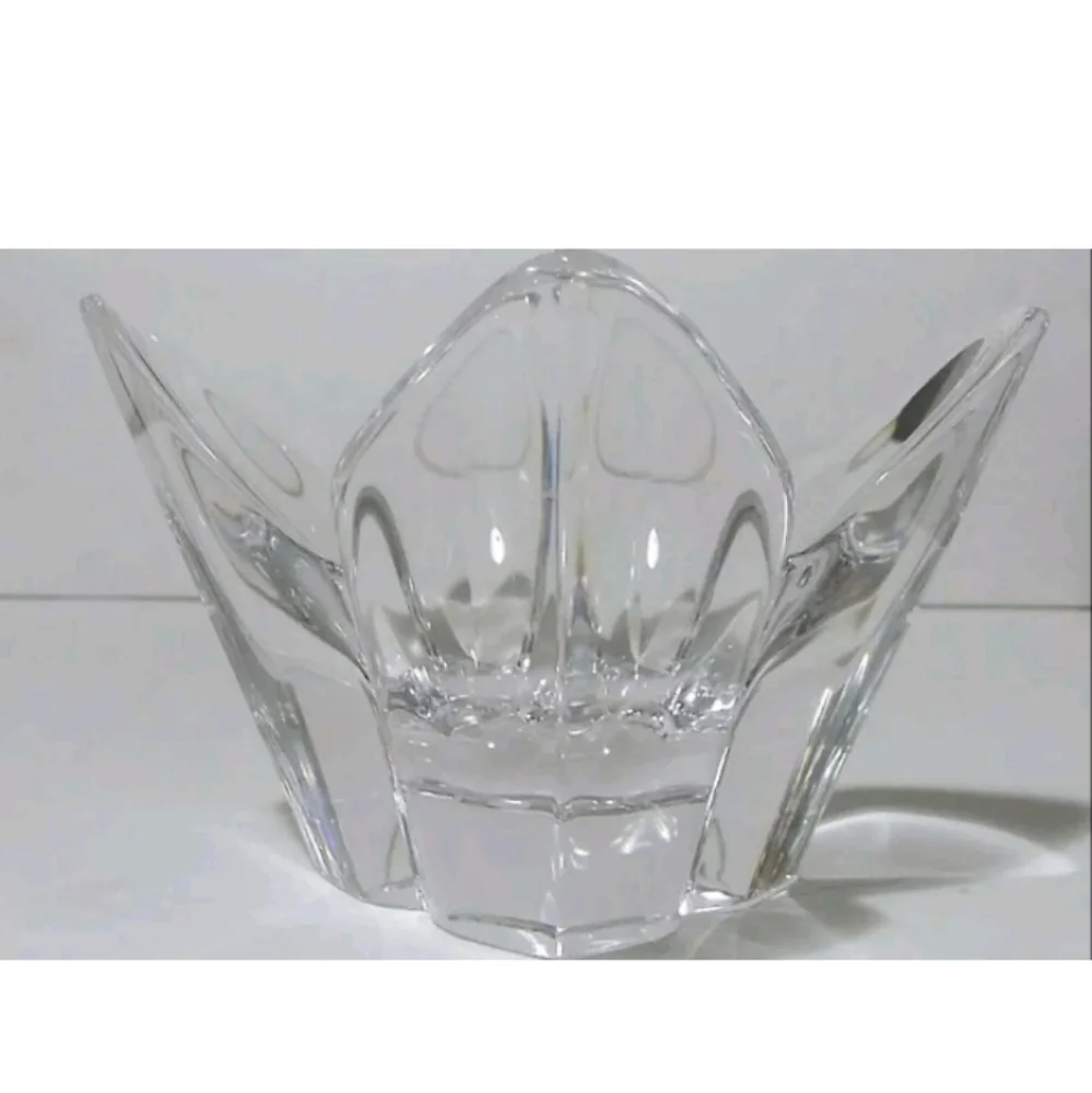 Orrefors Crystal Lotus Violet Petal.